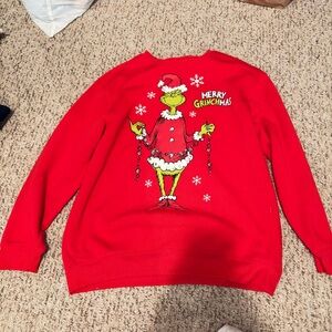 Kohl's Red Grinch Christmas Sweatshirt